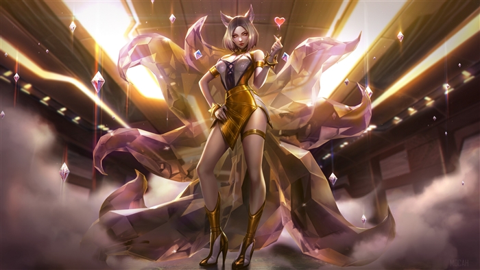 Ahri from League of Legends 4K