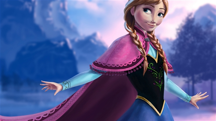 Anna from Frozen 4K