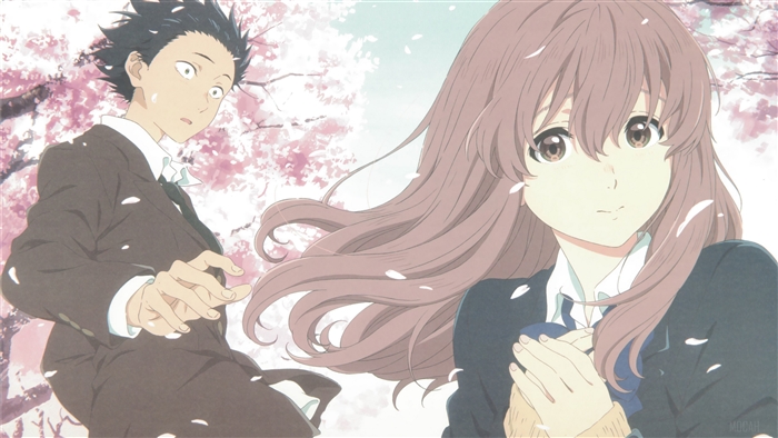 Shouko Nishimiya and Shouya Ishida 4K