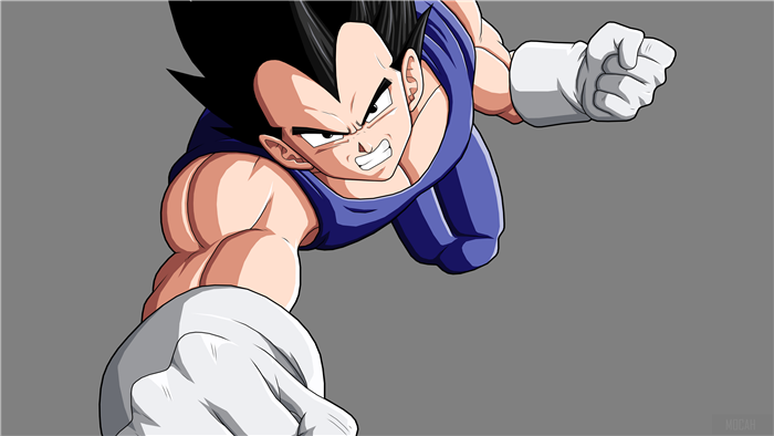 Vegeta from Dragon Ball Z 4K