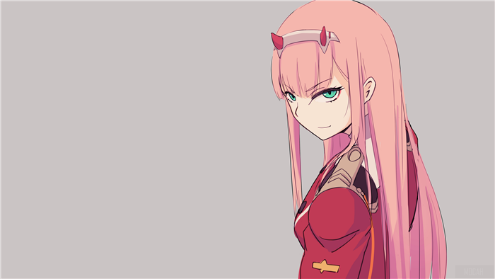 Zero Two from Darling in the Franxx 4K