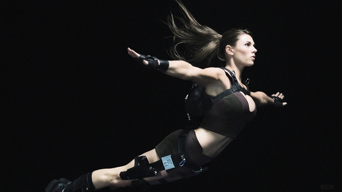 Allison Caroll as Lara Croft from Tomb Raider 4K