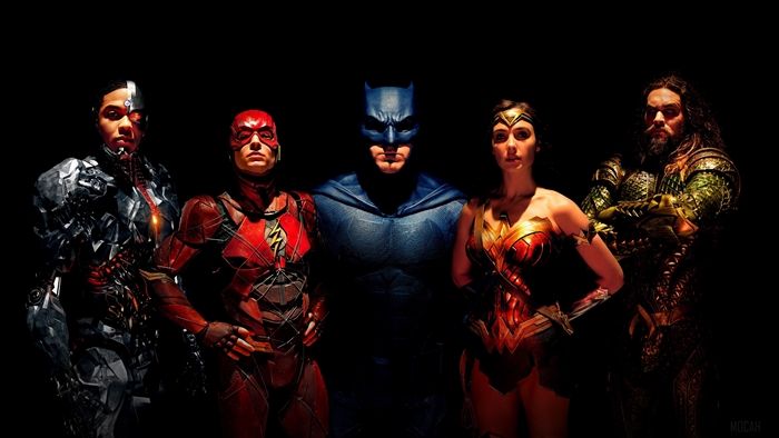 Justice League: Aquaman, Batman, Cyborg, Flash, and Wonder Woman 4K