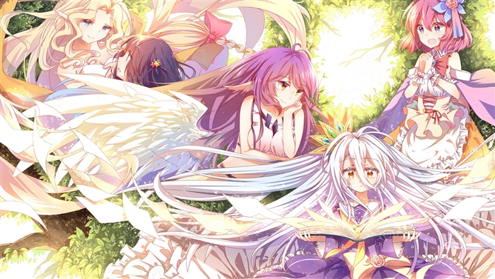 Fiel Nirvalen Jibril Shiro Stephanie Dola