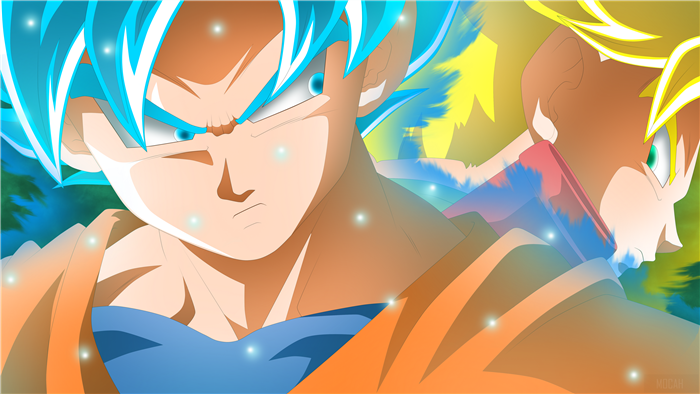 Goku and Trunks from Dragon Ball Z 4K