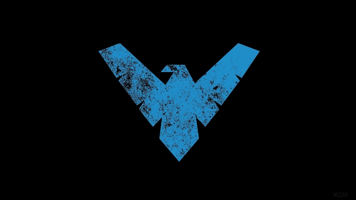 Nightwing Logo from DC Comics 4K