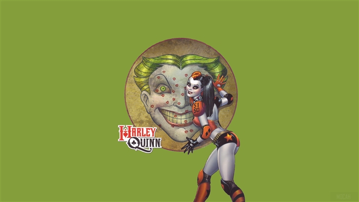 Harley Quinn and Joker art 4K