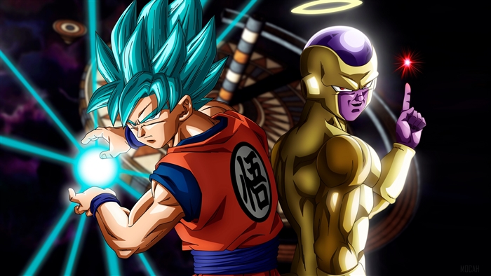 Goku and Golden Frieza Dragon Ball Super 4K