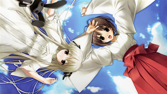 Akira Amatsume and Sora Kasugano from Yosuga No Sora 4K