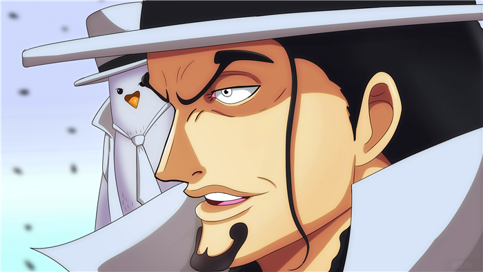 Rob Lucci from One Piece with Hattori
