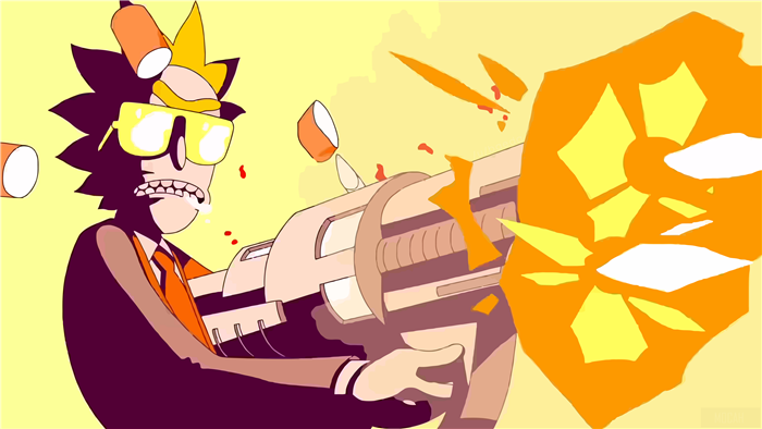 Rick Sanchez from Run the Jewels 4K