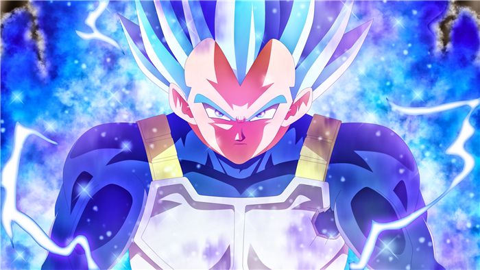 Vegeta from Dragon Ball Super in 4K