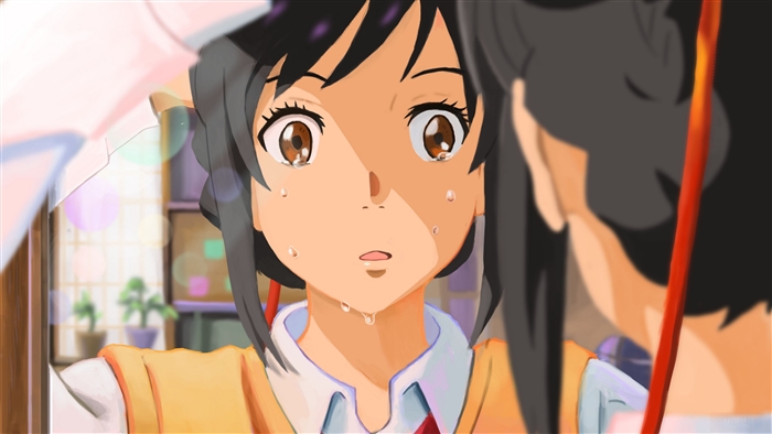 Mitsuha Miyamizu from Kimi No Na Wa. 4K