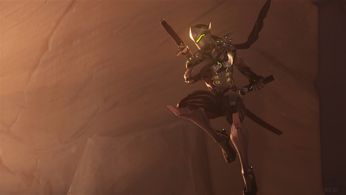 Genji from Overwatch 4K