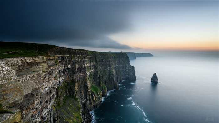 Cliffs of Moher Coastline Ireland 4K