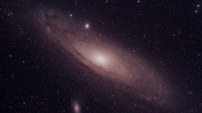 Andromeda Galaxy in Space 4K