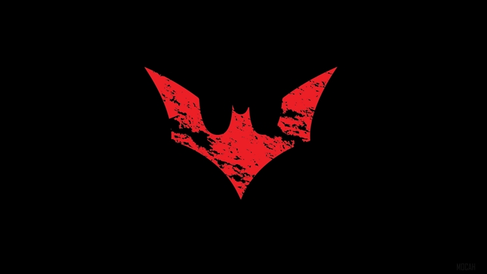 Red Batman Logo Symbol 4K