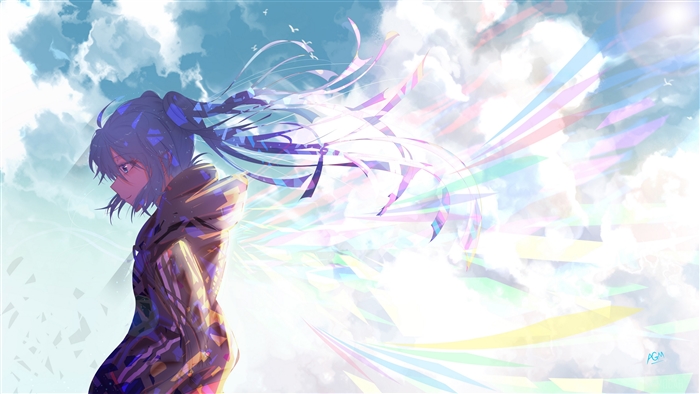 Hatsune Miku in the Sky 4K