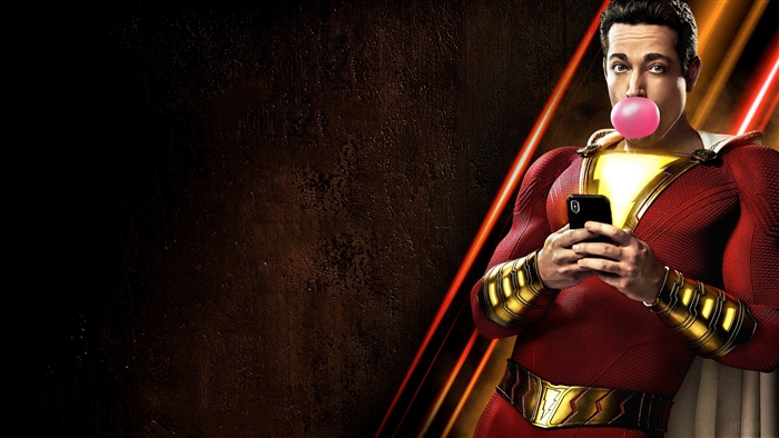 Shazam from DC Comics, Zachary Levi 4K