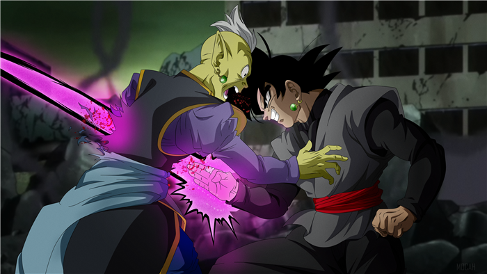 Dragon Ball Super Black Goku Intense Battle 4K