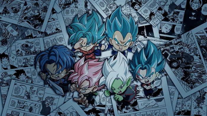 Dragon Ball Chibi Characters 4K