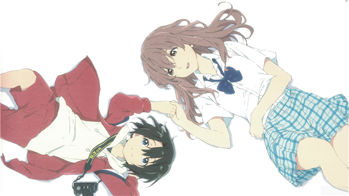 Shouko Nishimiya and Yuzuru Nishimiya 4K