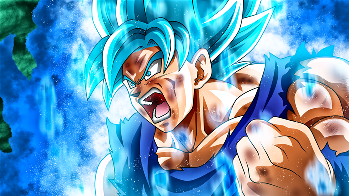 Goku Super Saiyan Blue 4K