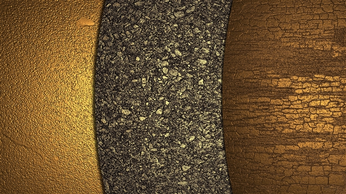 Golden, Asphalt, and Cracked Texture 4K
