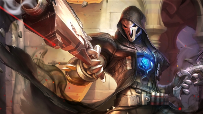 Reaper from Overwatch 4K