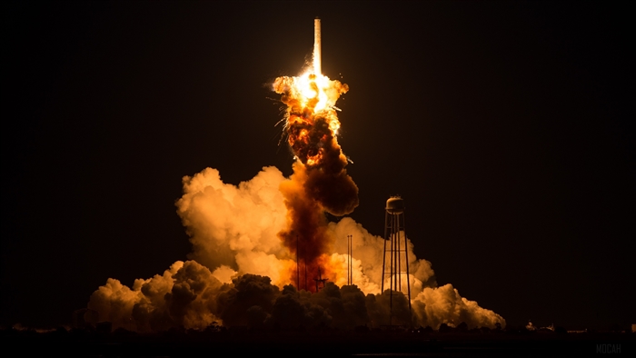 Rocket Launch Explosion 4K