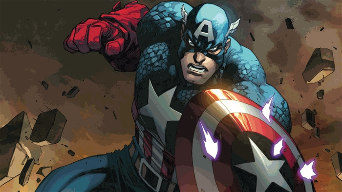 Captain America in Action