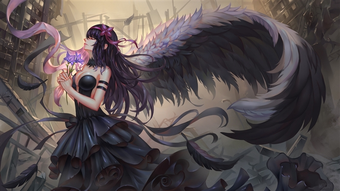 Homura Akemi from Puella Magi Madoka Magica 4K
