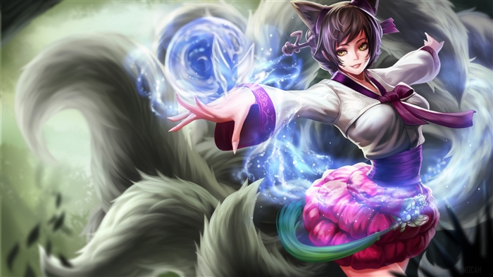 Ahri from League of Legends 4K