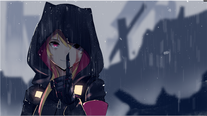 M4 Sopmod II in the rain 4K