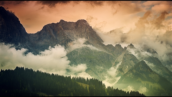 Bavarian Alps, Germany Mountain 4K
