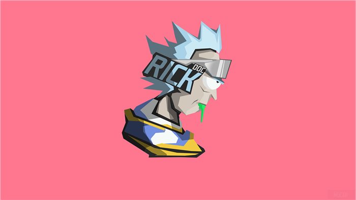 Rick Sanchez from Rick and Morty 4K