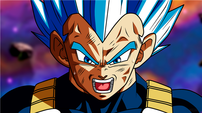 Vegeta from Dragon Ball 4K