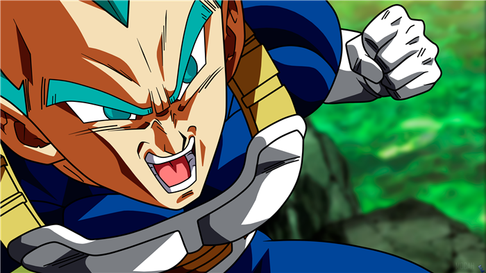 Vegeta from Dragon Ball 4K