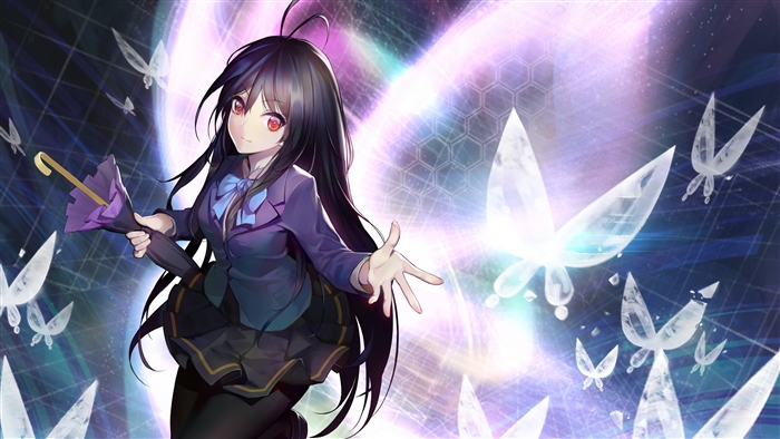 Kuroyukihime from Accel World 4K