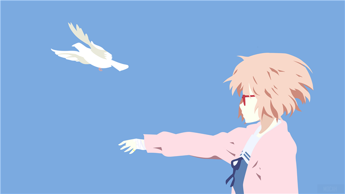 Mirai Kuriyama from Beyond the Boundary 4K