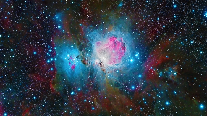 Colorful Nebula and Stars 4K