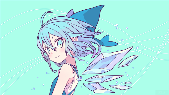 Cirno from Touhou Project 4K