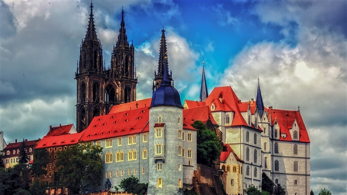 Albrechtsburg Castle, Germany 4K