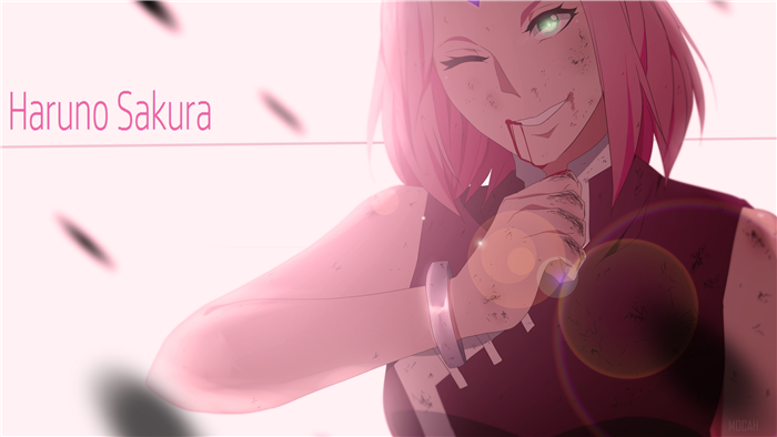Sakura Haruno from Naruto 4K