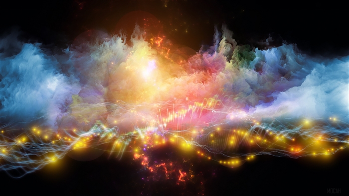 Vibrant Nebula and Sci-Fi Space 4K