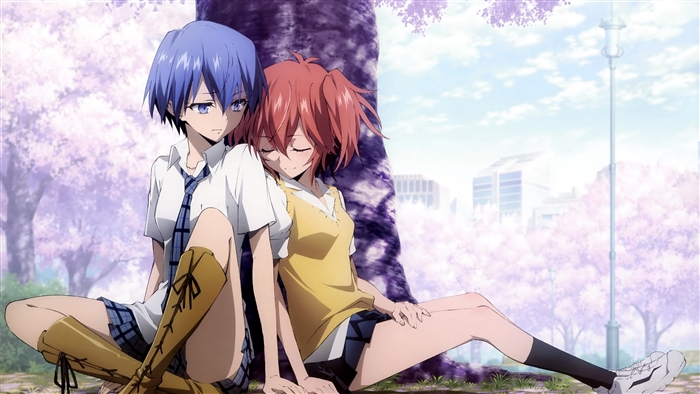 Tokaku Azuma and Haru Ichinose from Akuma no Riddle 4K