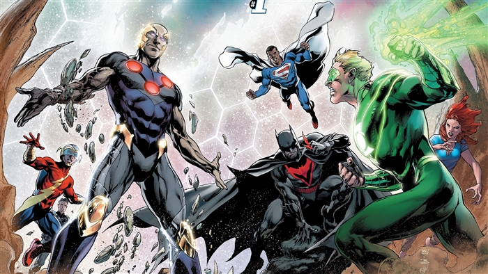 Justice League characters from DC Comics