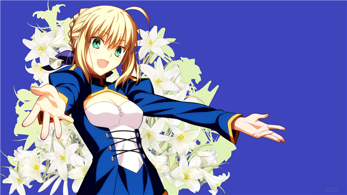 Saber from Fate/stay night 4K