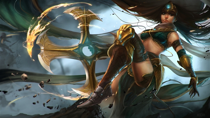 Sivir from League of Legends 4K