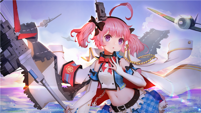Saratoga from Azur Lane in 4K